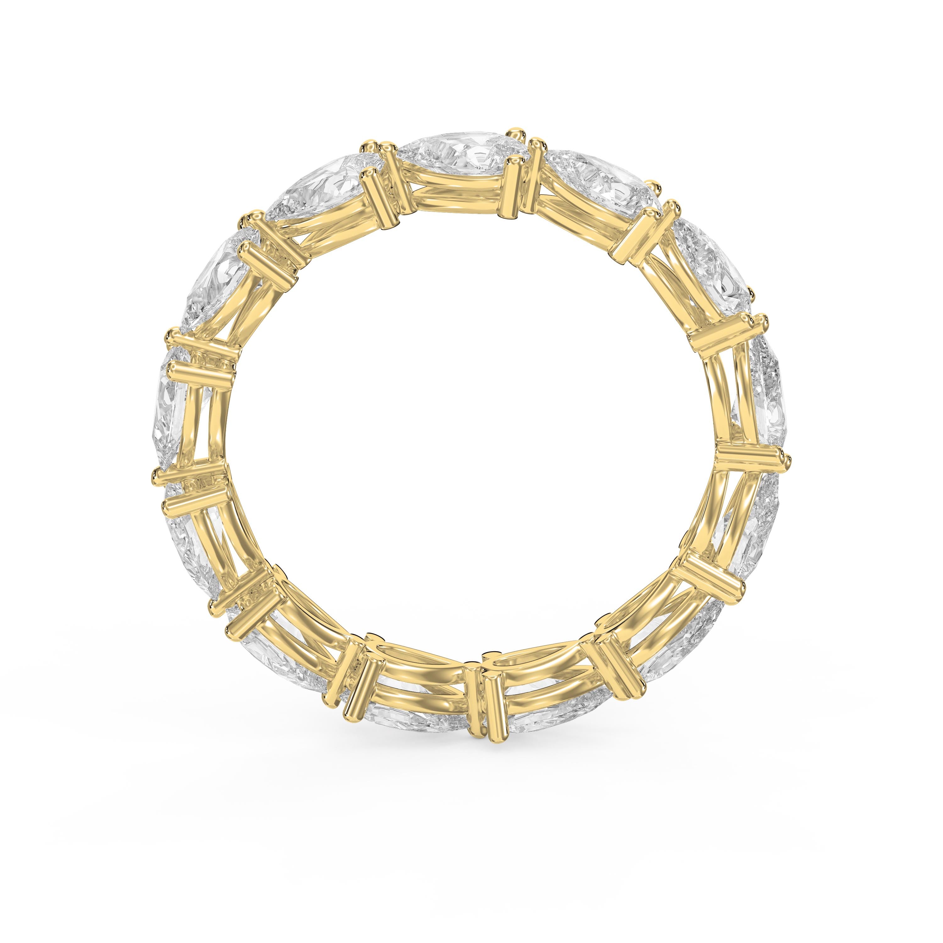 Eternal Bloom Pear Cut Diamond Ring