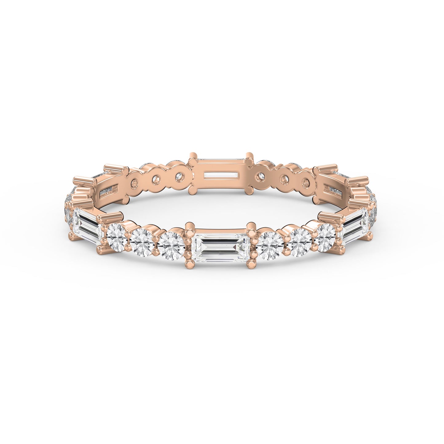 Eternal Geometry Mix Cut Diamond Ring