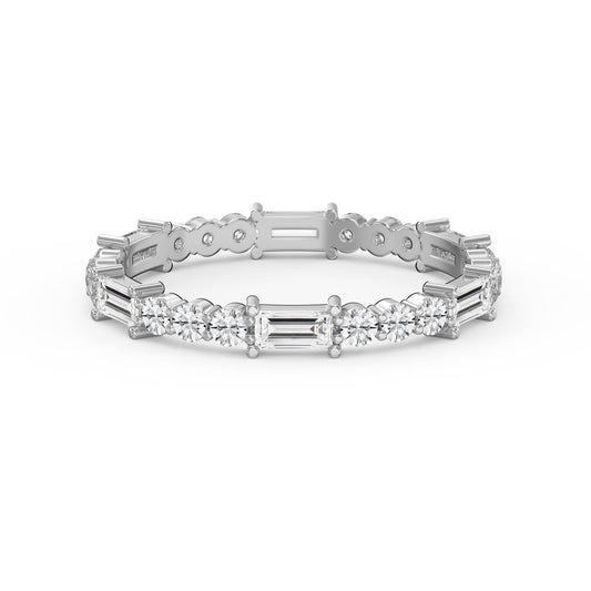 Eternal Geometry Mix Cut Diamond Ring