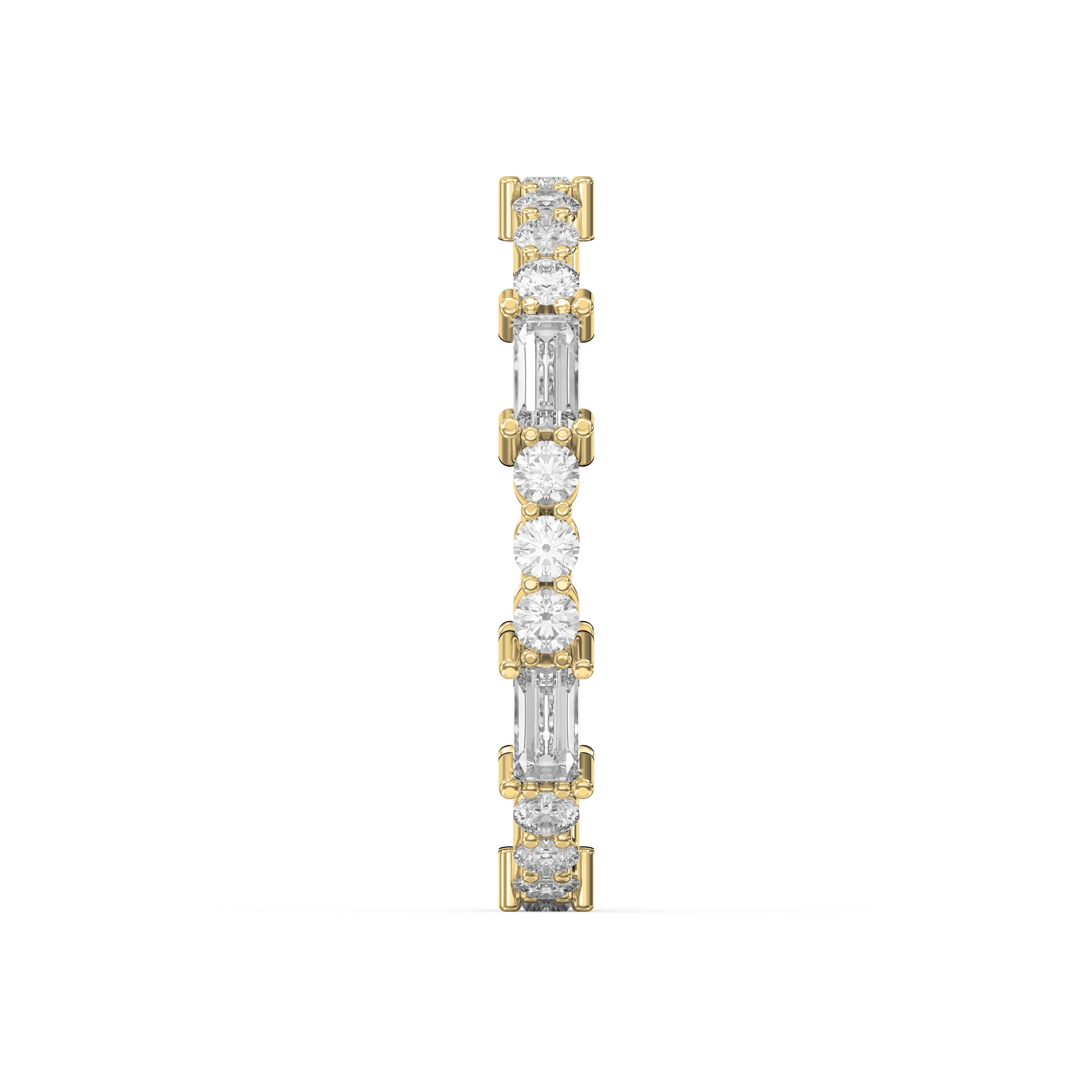 Eternal Geometry Mix Cut Diamond Ring