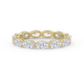 Luxury Oval Cut Diamond Eternity Band