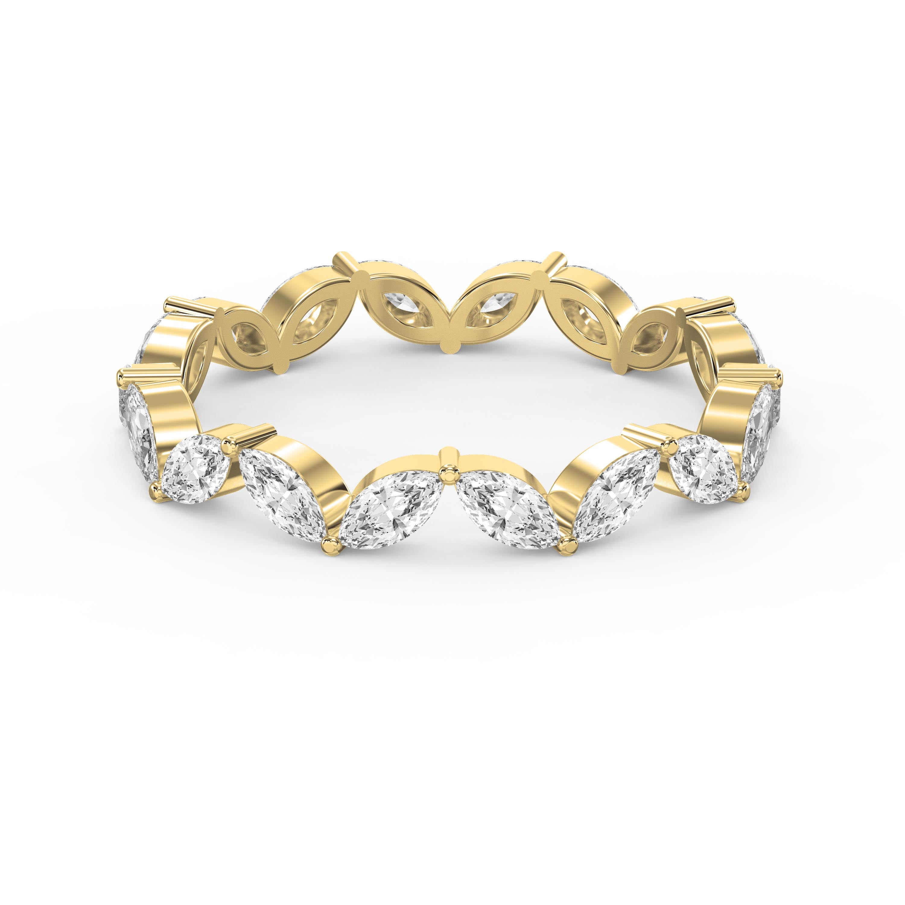 Marquise Cut Diamond Prong Setting Ring
