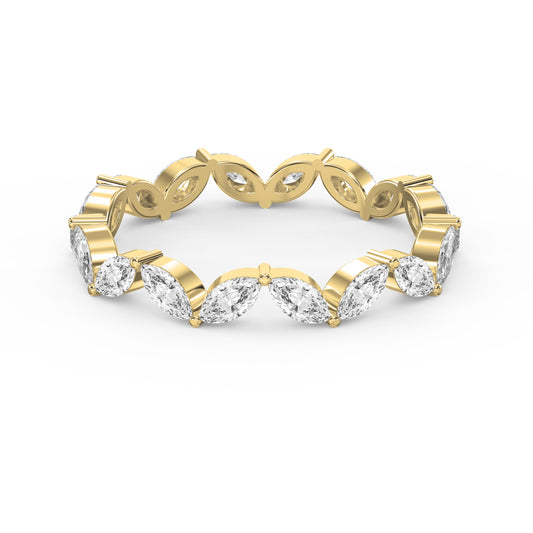 Marquise Cut Diamond Prong Setting Ring