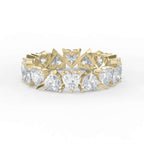 Luxury Heart Shape Diamond Eternity Ring