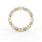 Luxury Heart Shape Diamond Eternity Ring