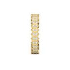 Marquise Motif Round Diamond Wedding Band