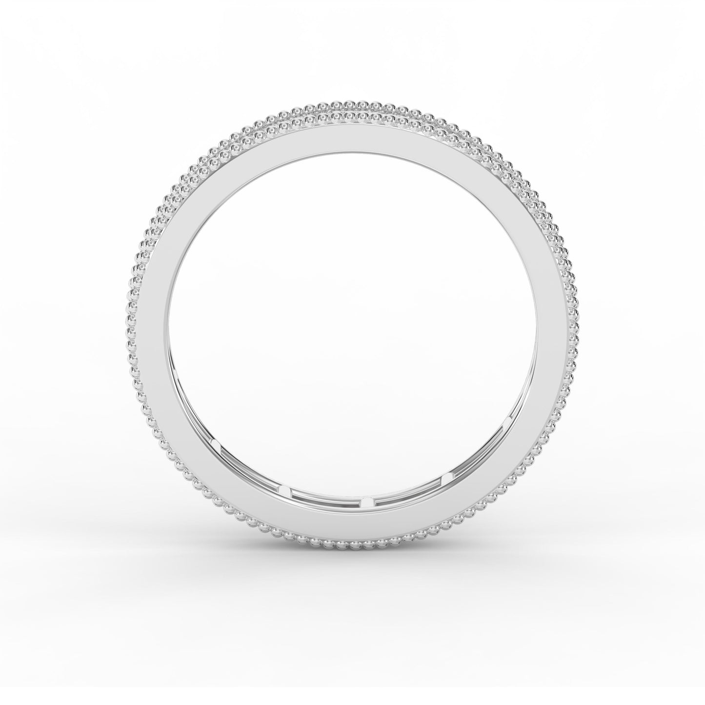 Migraine Detailing Alternating Baguette Cut Ring