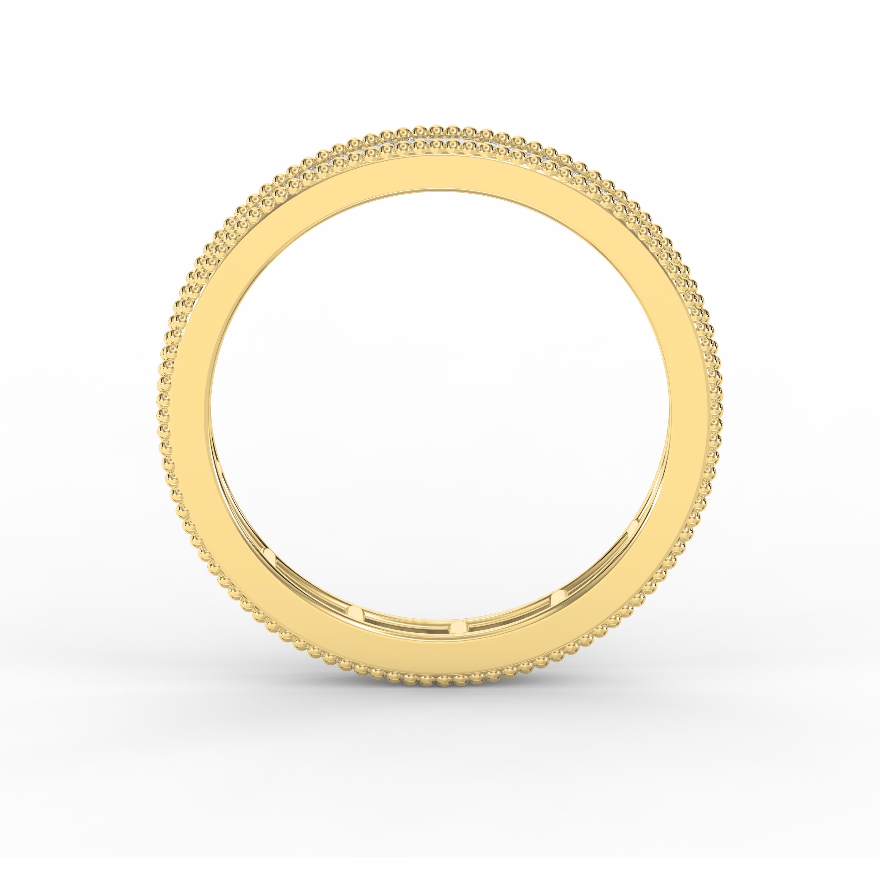 Migraine Detailing Alternating Baguette Cut Ring