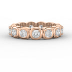 Timeless Luxury Eterna Cushion Square Diamond Ring