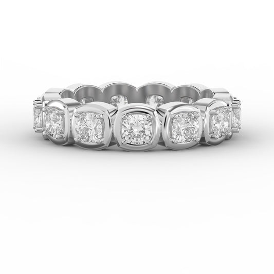 Timeless Luxury Eterna Cushion Square Diamond Ring