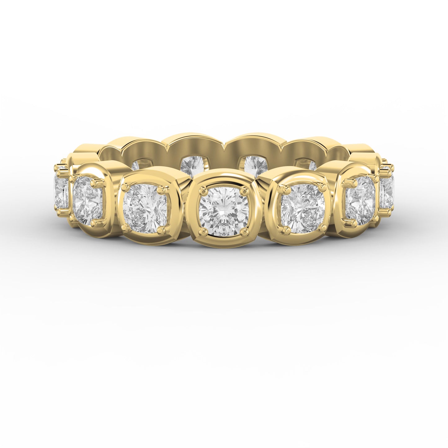 Timeless Luxury Eterna Cushion Square Diamond Ring
