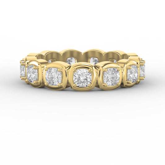 Timeless Luxury Eterna Cushion Square Diamond Ring