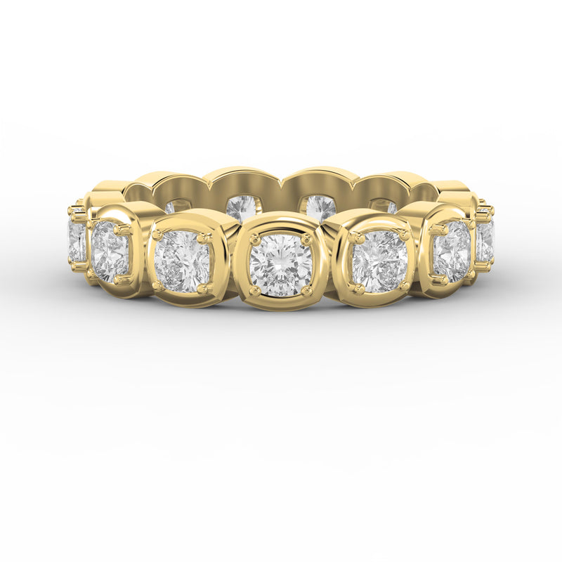 Timeless Luxury Eterna Cushion Square Diamond Ring