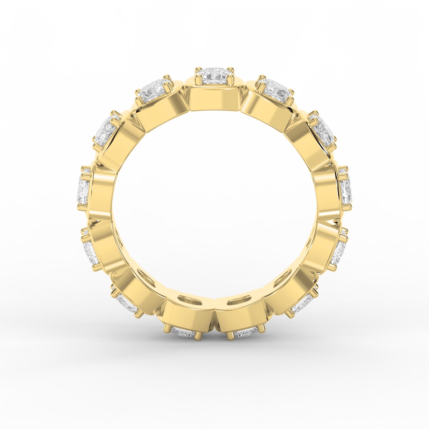 Timeless Luxury Eterna Cushion Square Diamond Ring