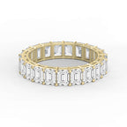 Timeless Emerald Shape Diamond Eternity Ring