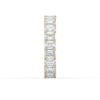 Timeless Emerald Shape Diamond Eternity Ring