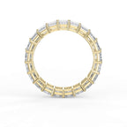Timeless Emerald Shape Diamond Eternity Ring