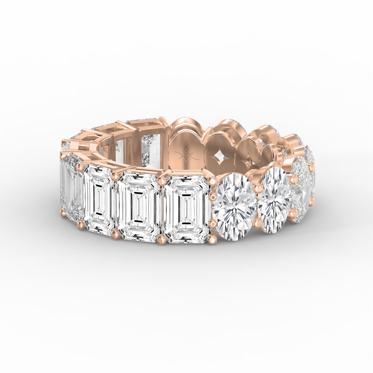 Luxury Mixed Cut Diamond Full Diamond Ring