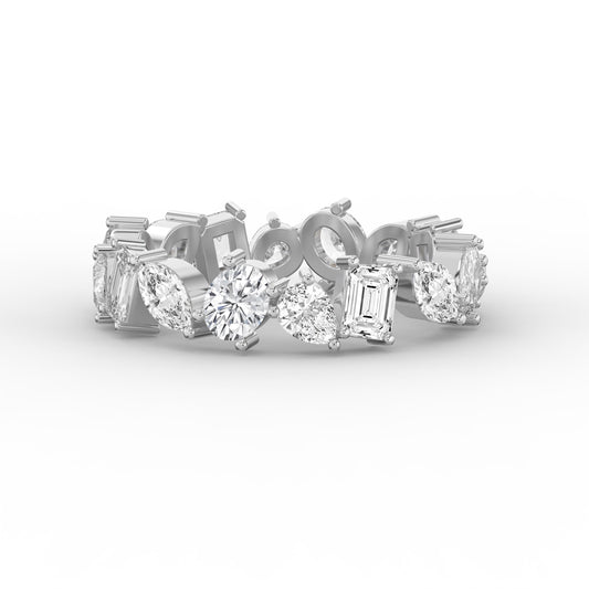 Signature Mixed Cut Diamond Ring