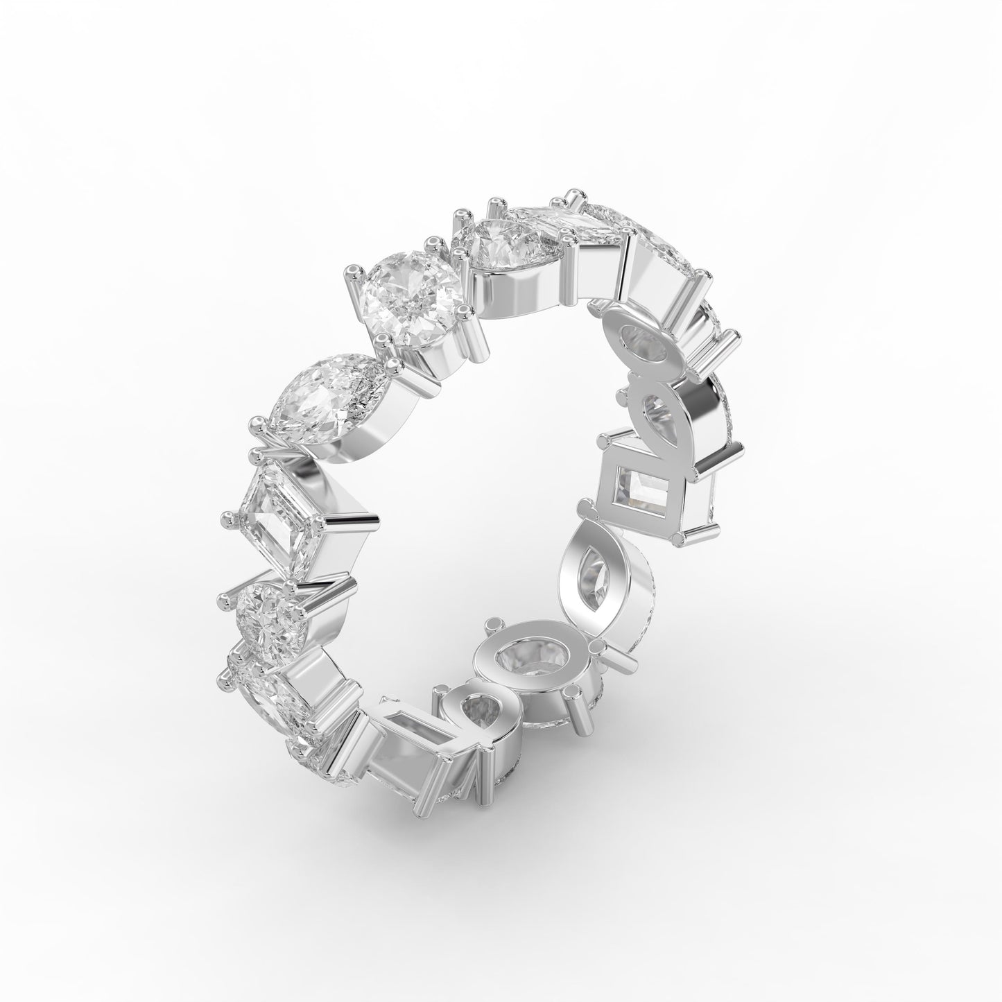 Signature Mixed Cut Diamond Ring