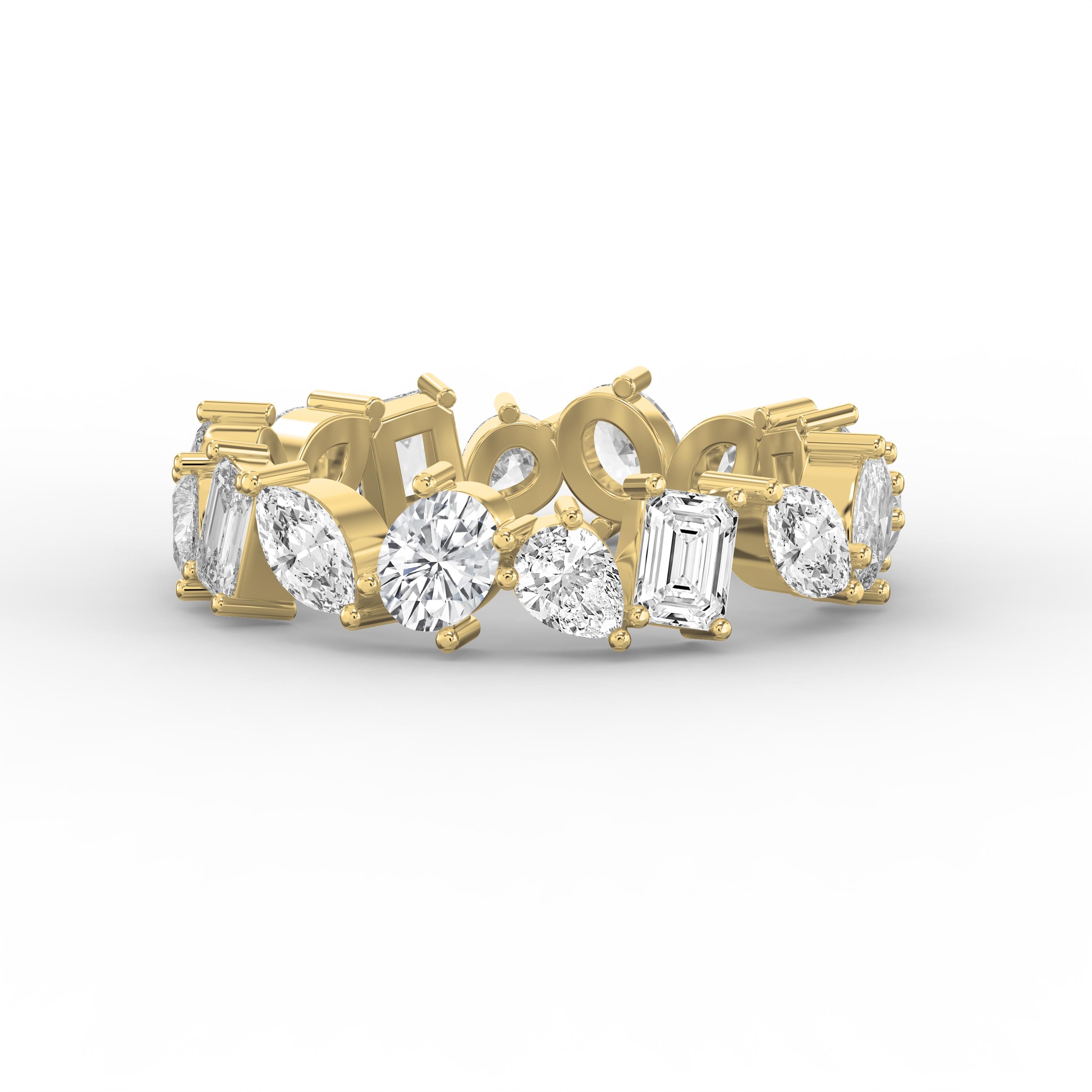 Signature Mixed Cut Diamond Ring – VALAM