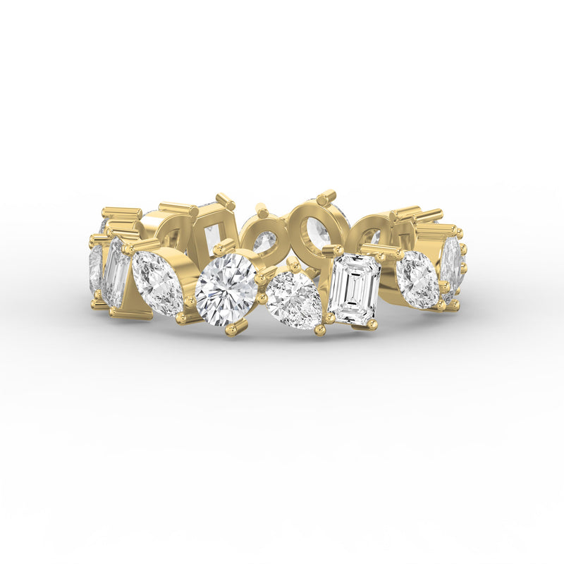 Signature Mixed Cut Diamond Ring