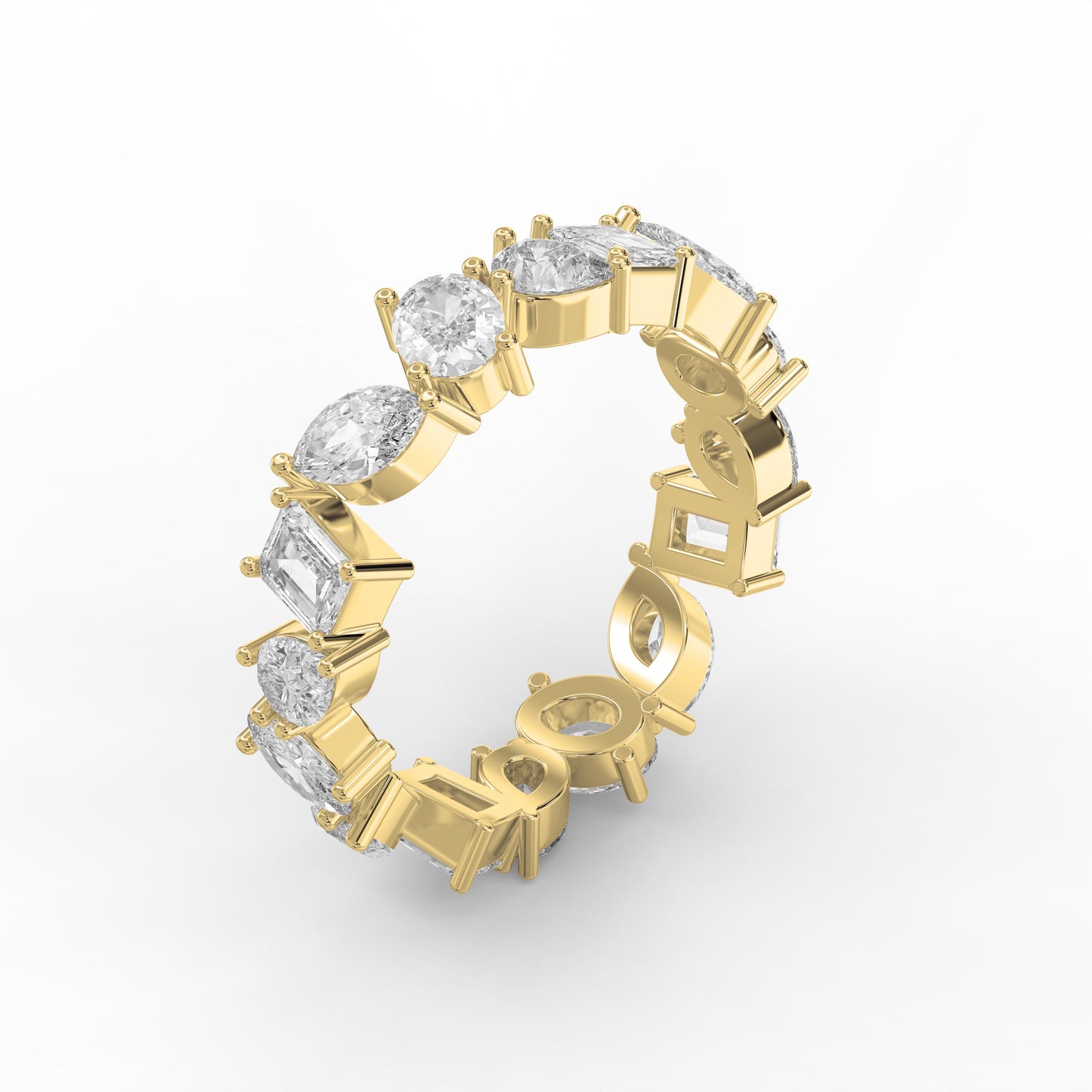 Signature Mixed Cut Diamond Ring