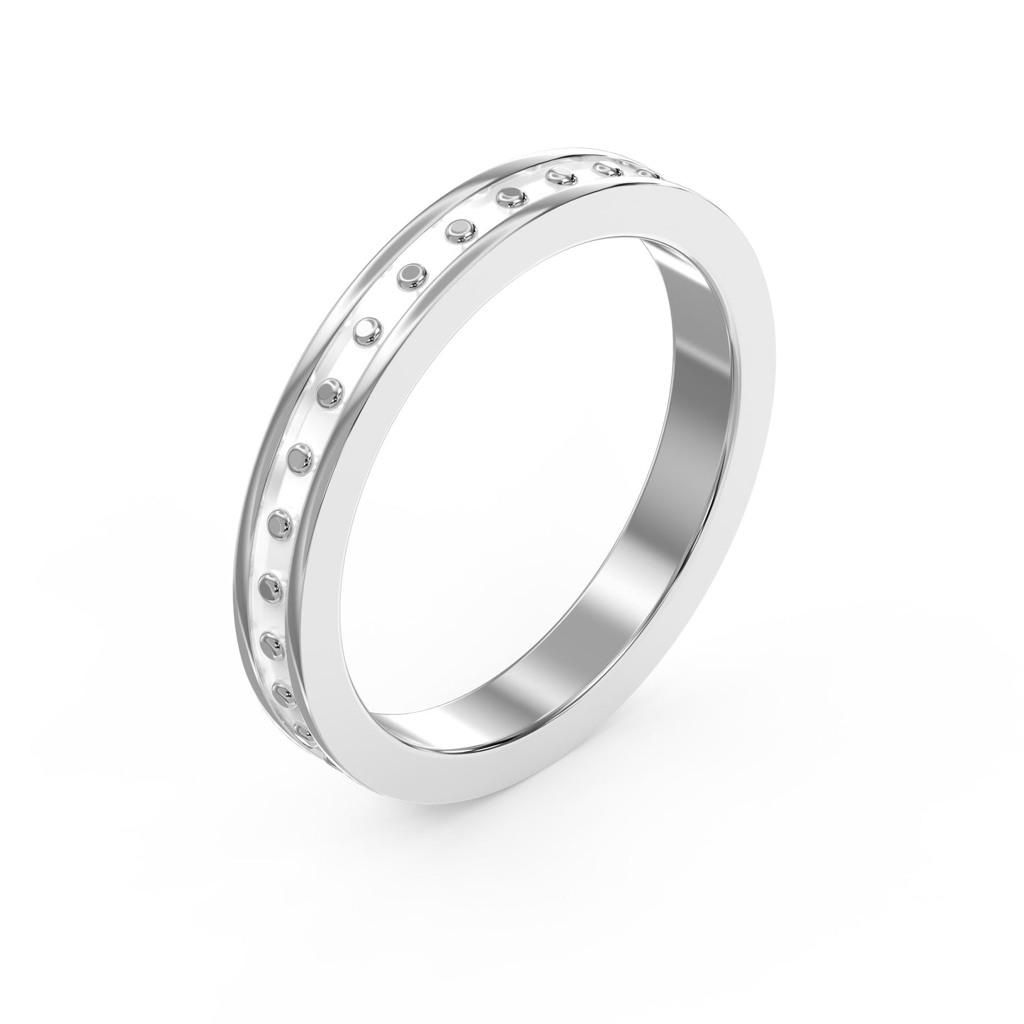 Minimlist Design Wedding Metal Band