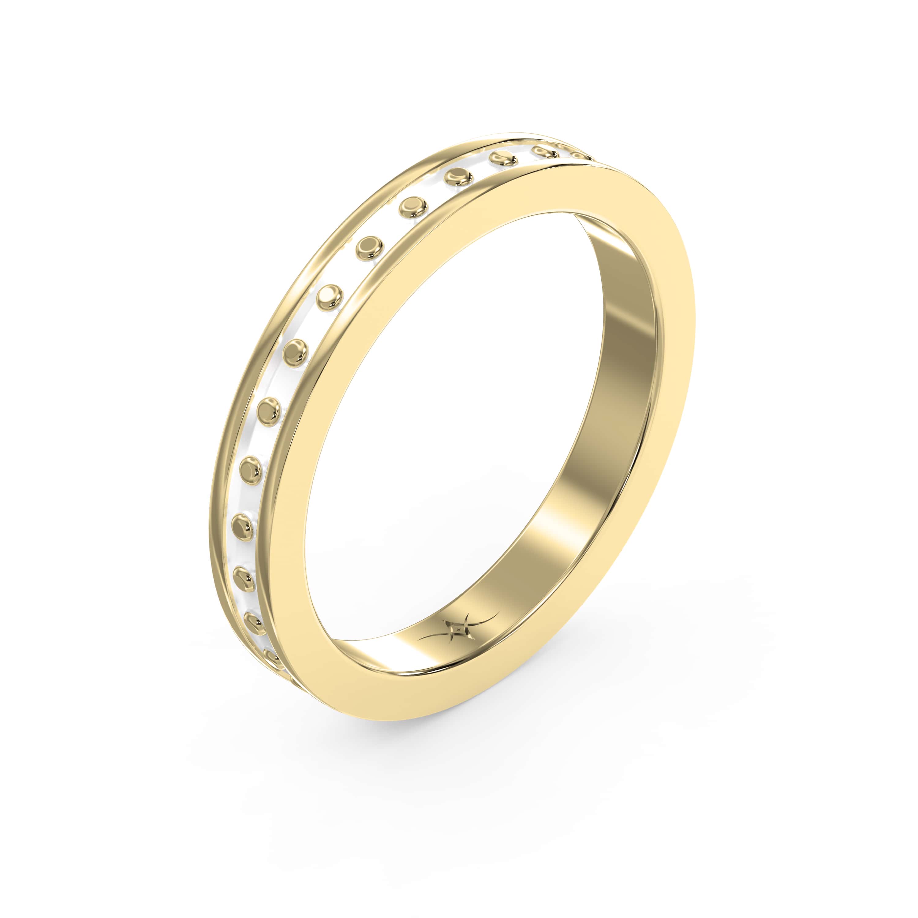 Minimlist Design Wedding Metal Band
