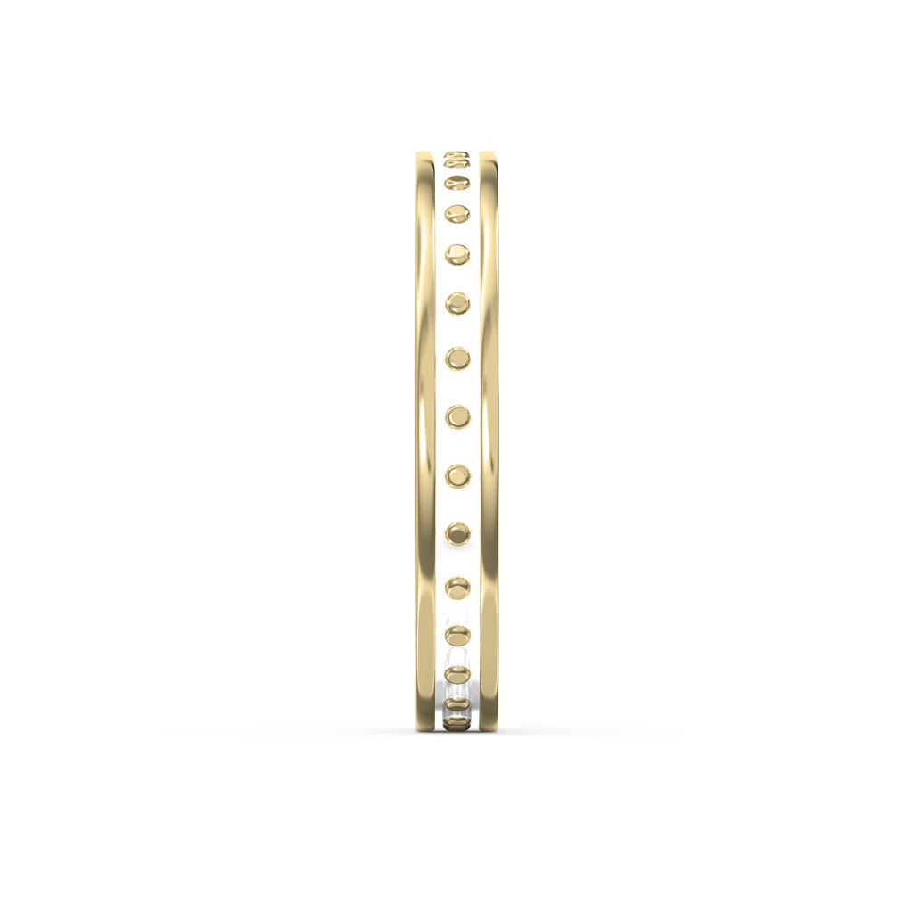 Minimlist Design Wedding Metal Band