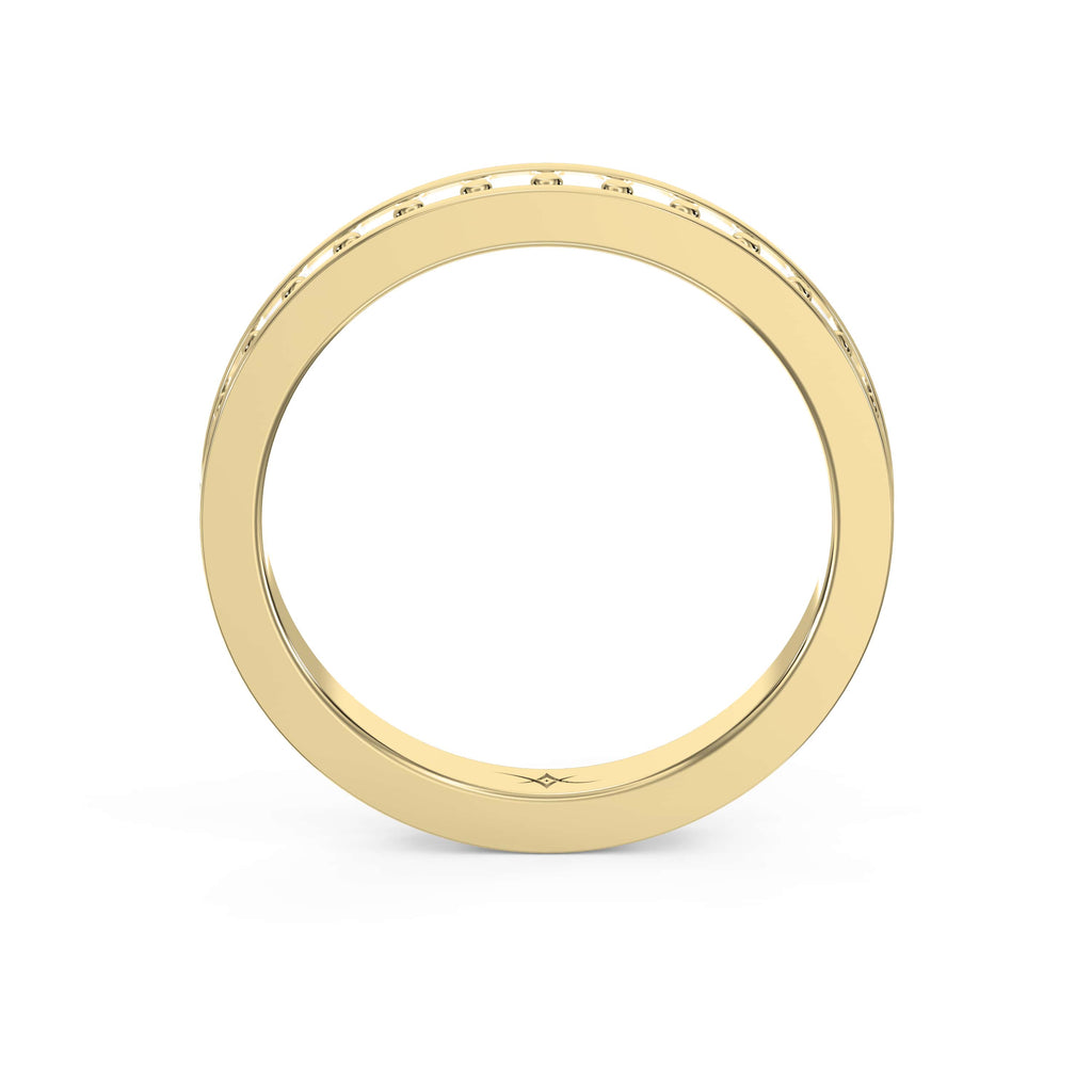 Minimlist Design Wedding Metal Band