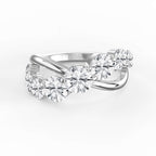 Round Brilliant Cut 9-Stone Diamond Ring