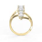 Forward Stackable 4 Stone Design Fashion ring