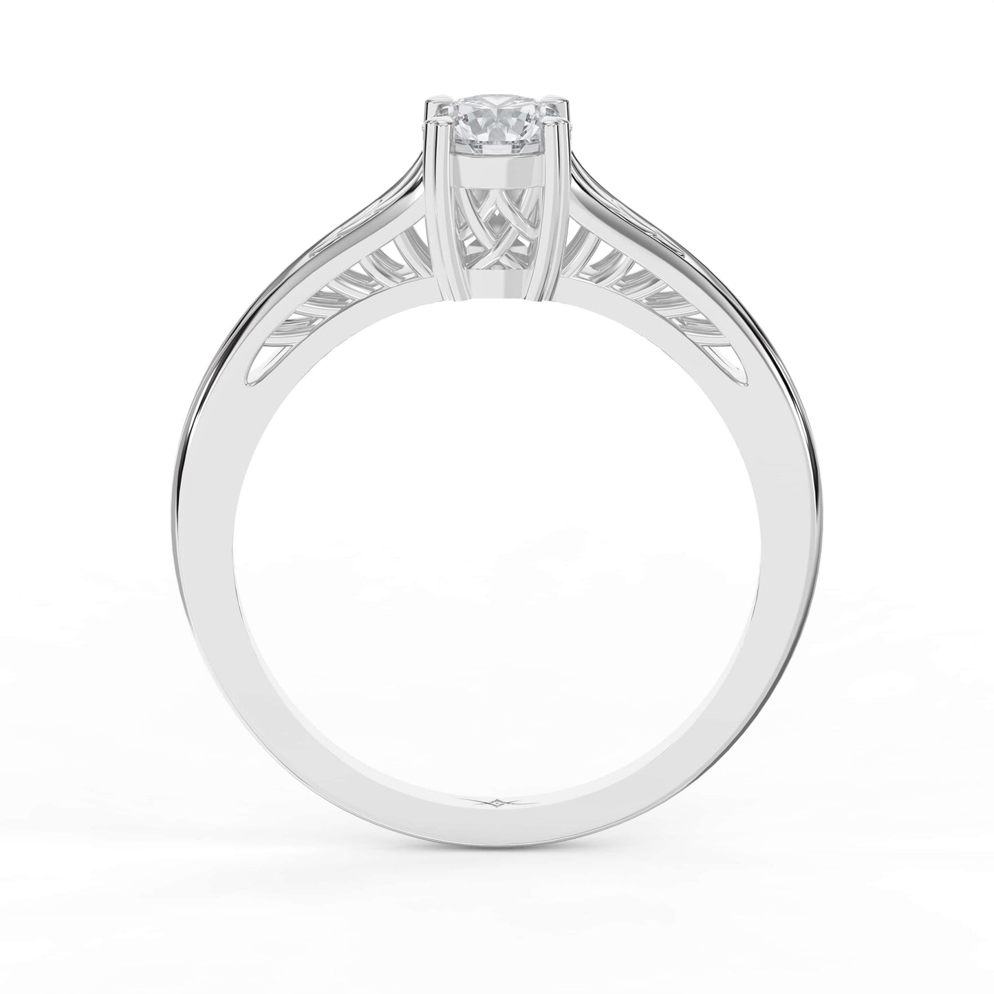 Enchanted Solitaire Design Vintage Ring