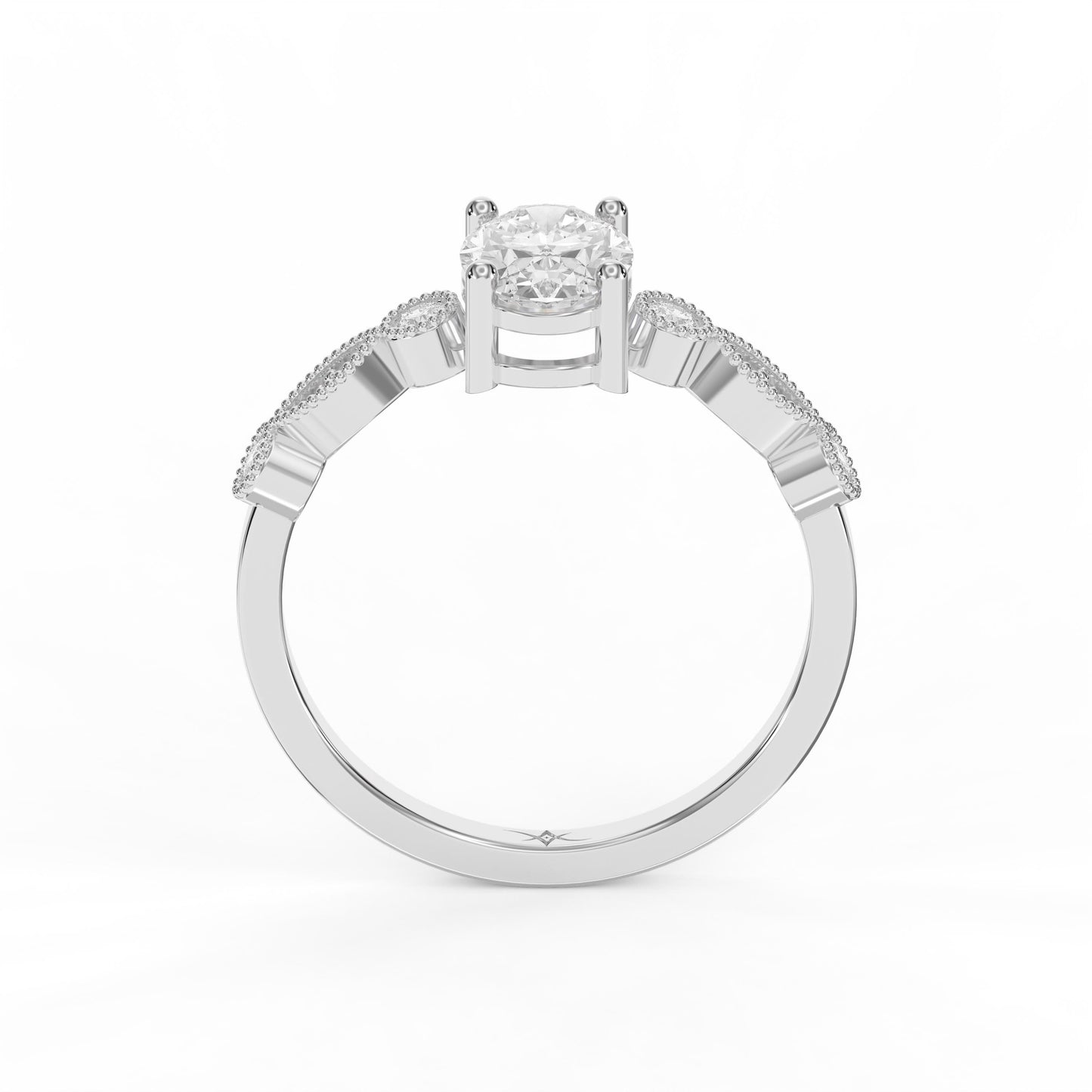 Heritage Lace Oval Ring