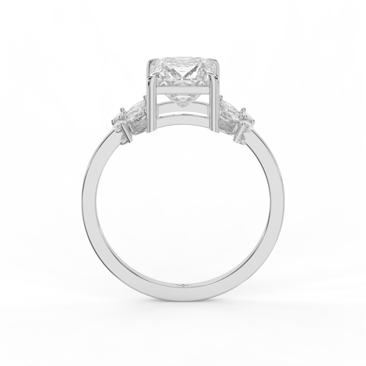 Bloom crest Princess Ring