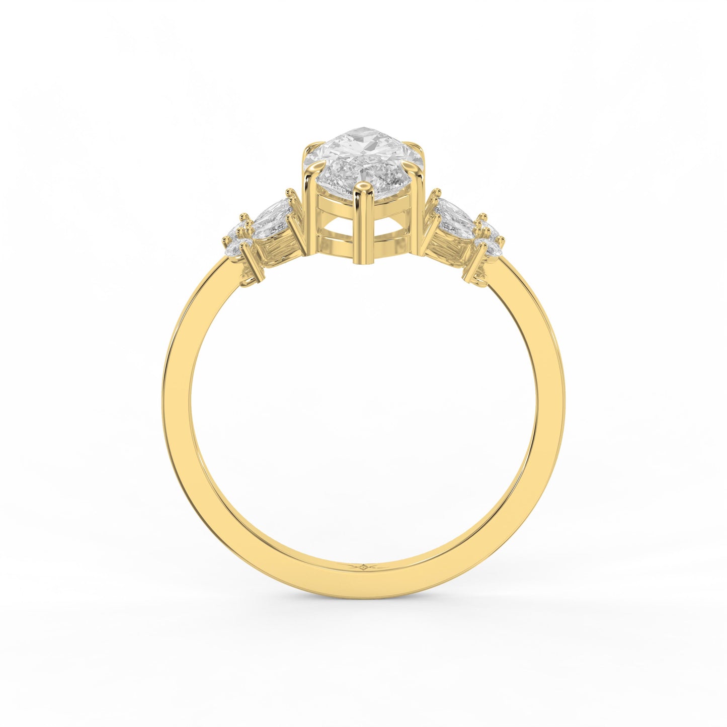 Petal Élan Marquise Ring