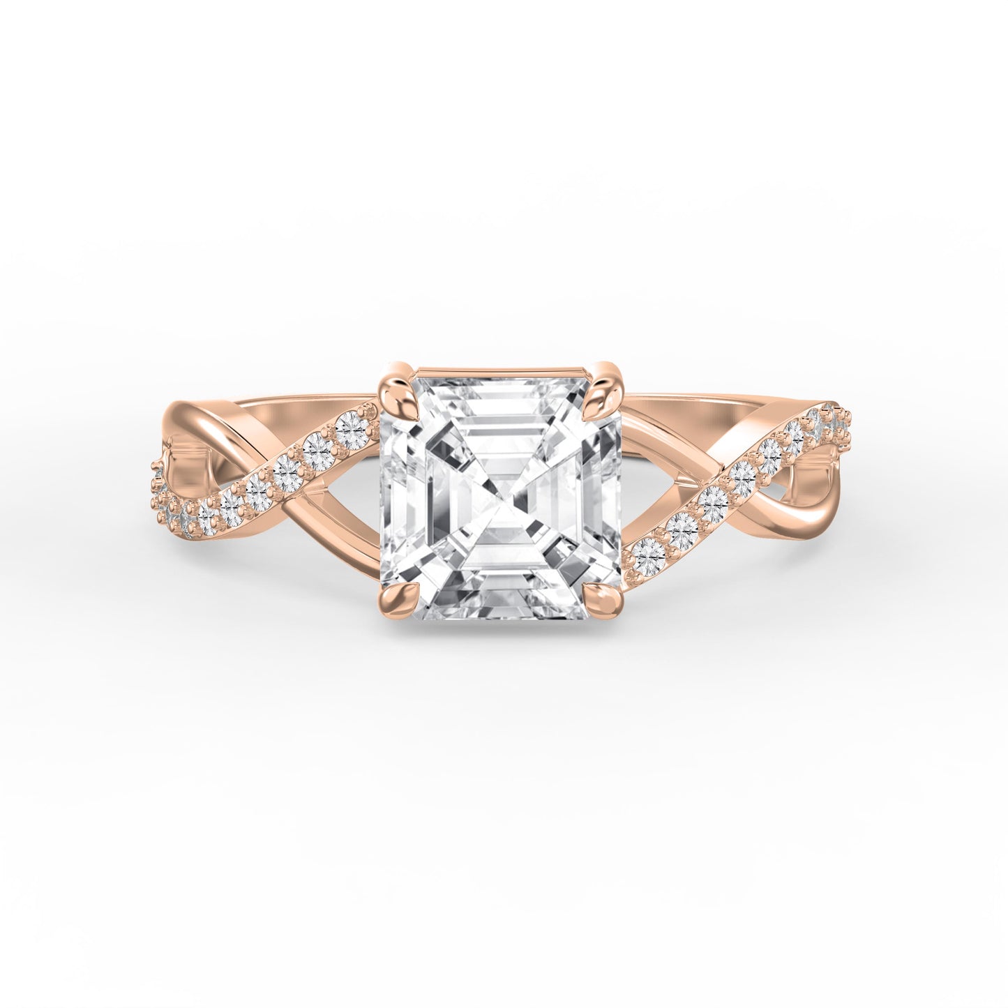 Eterna Twist Ascher Ring