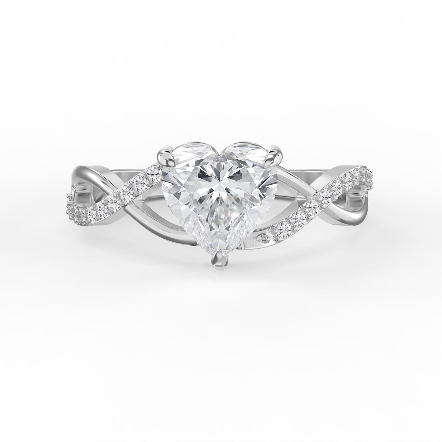 Eternal Embrace Heart Ring