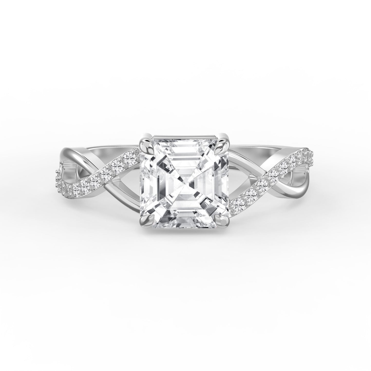 Eterna Twist Ascher Ring