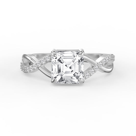 Eterna Twist Ascher Ring