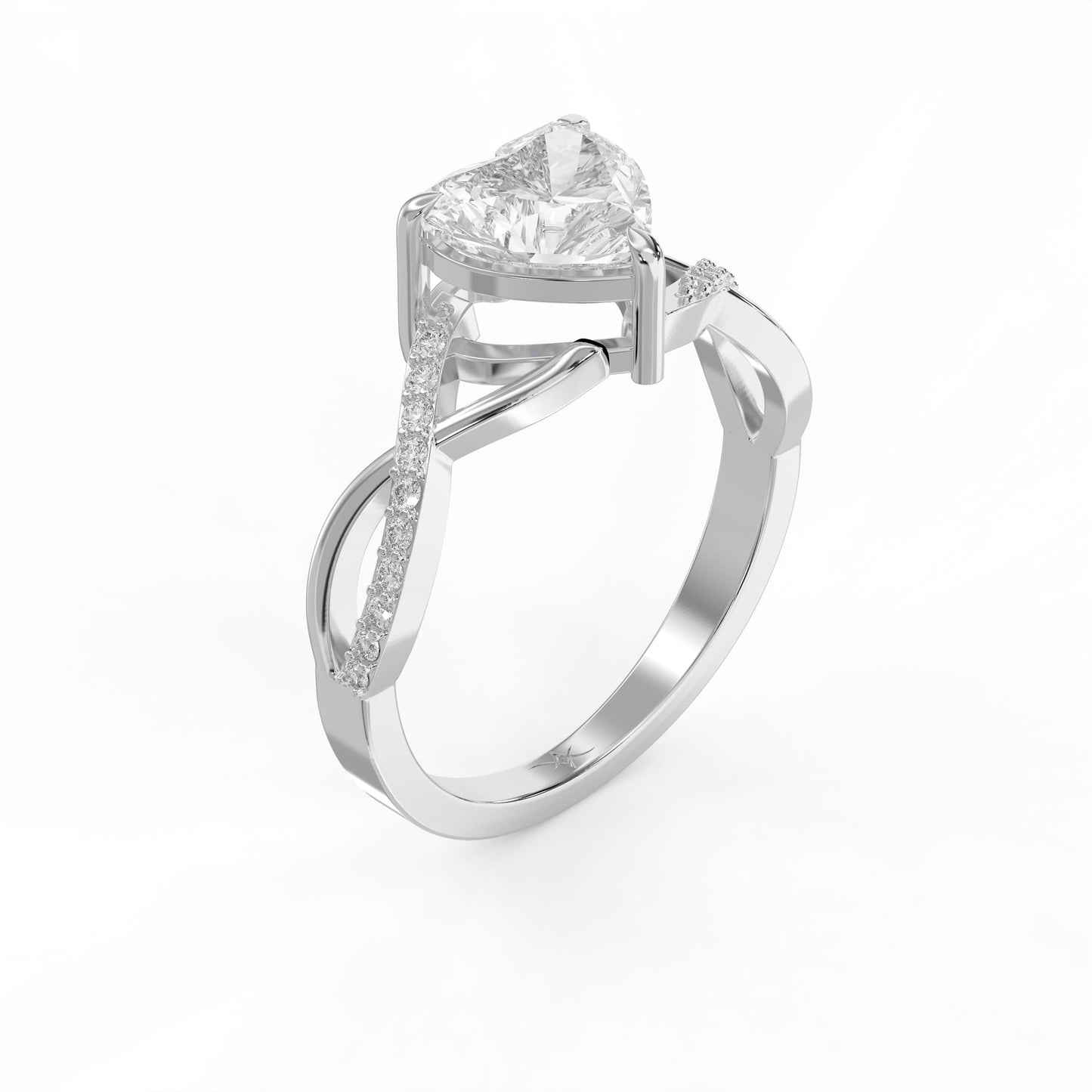 Eternal Embrace Heart Ring