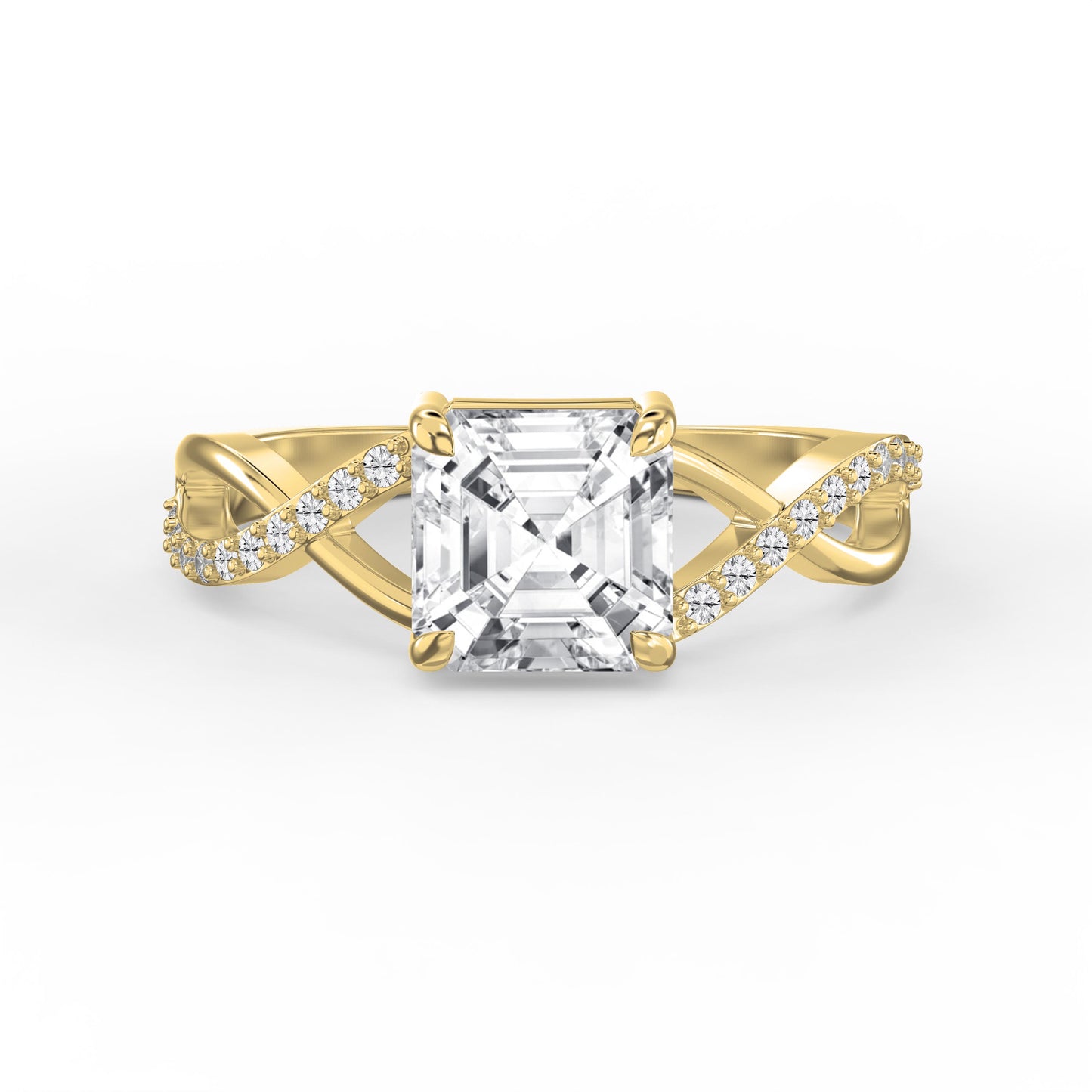 Eterna Twist Ascher Ring