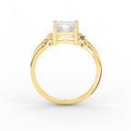 Celestia Radiance Asscher-Cut Diamond Engagement Ring
