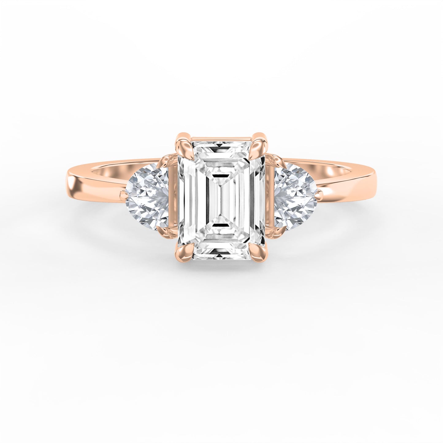 Legacy Line Emerald Ring