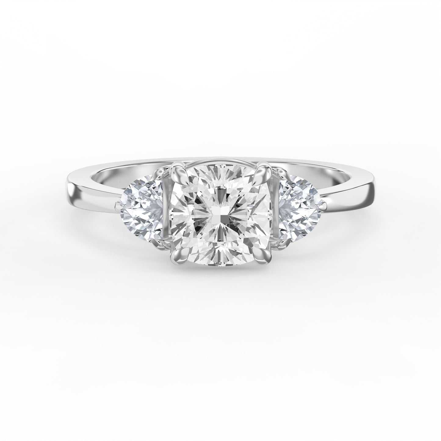 Velvet Embrace Cushion Ring