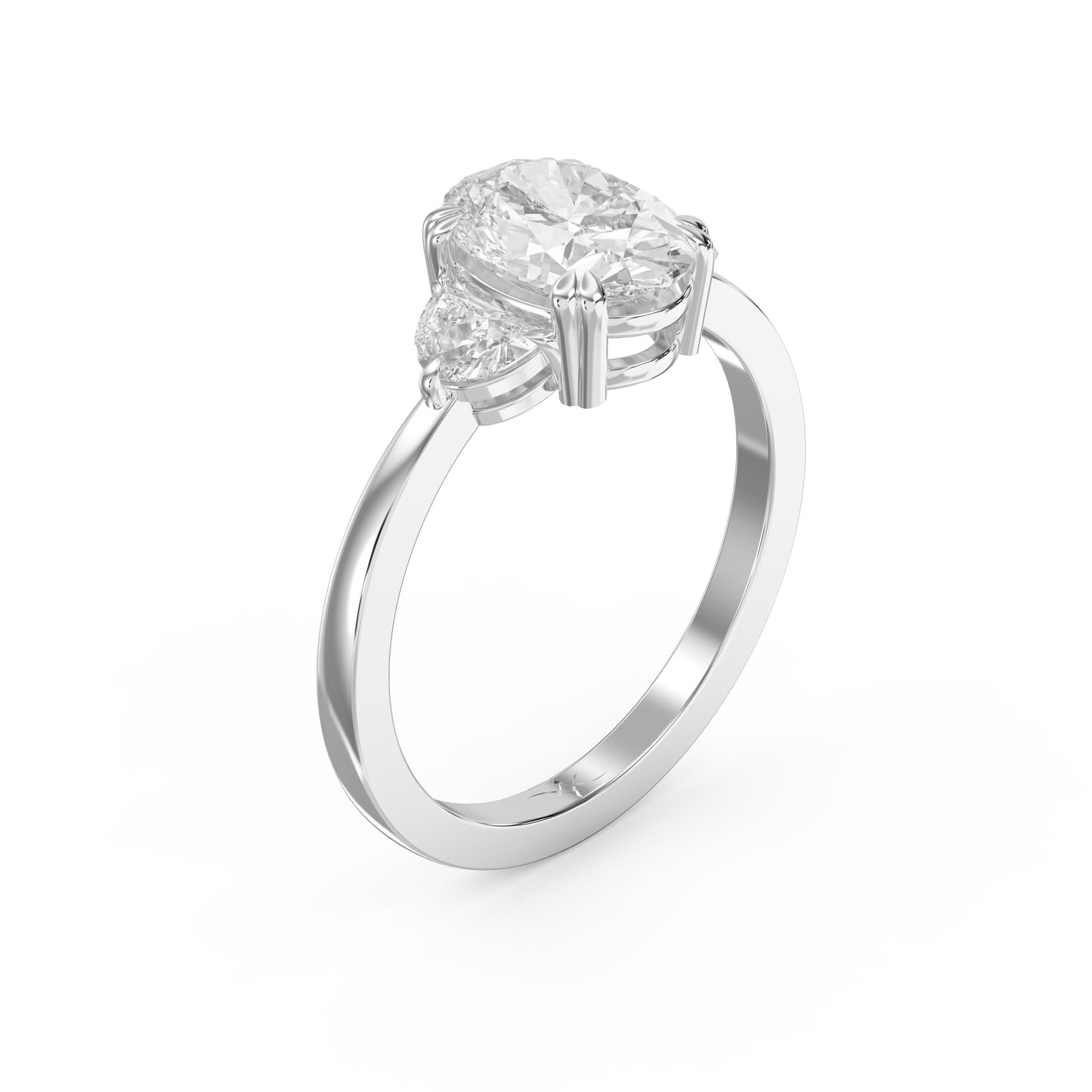 Serene Horizon Oval Ring