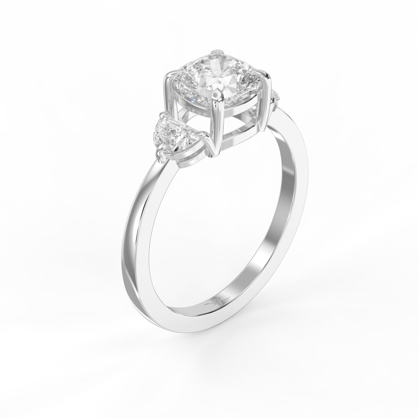 Velvet Embrace Cushion Ring