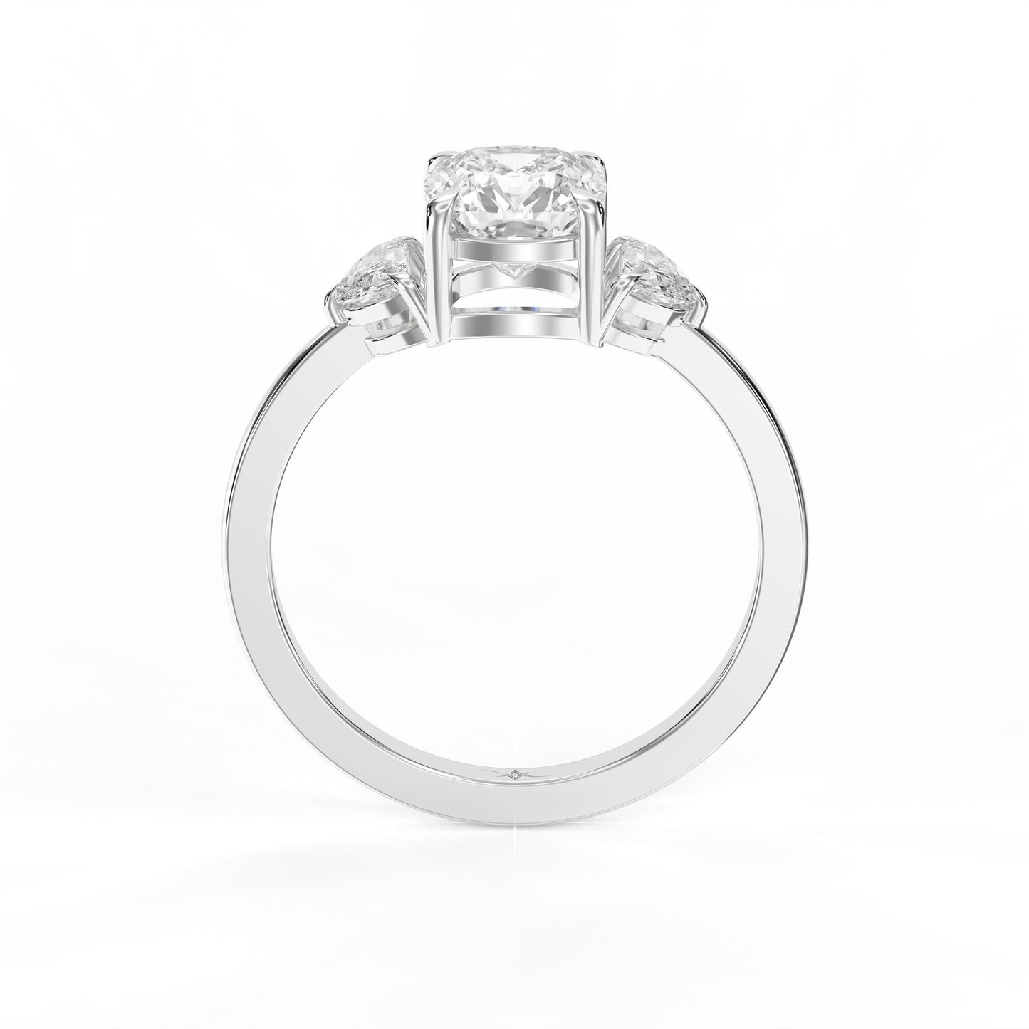 Velvet Embrace Cushion Ring