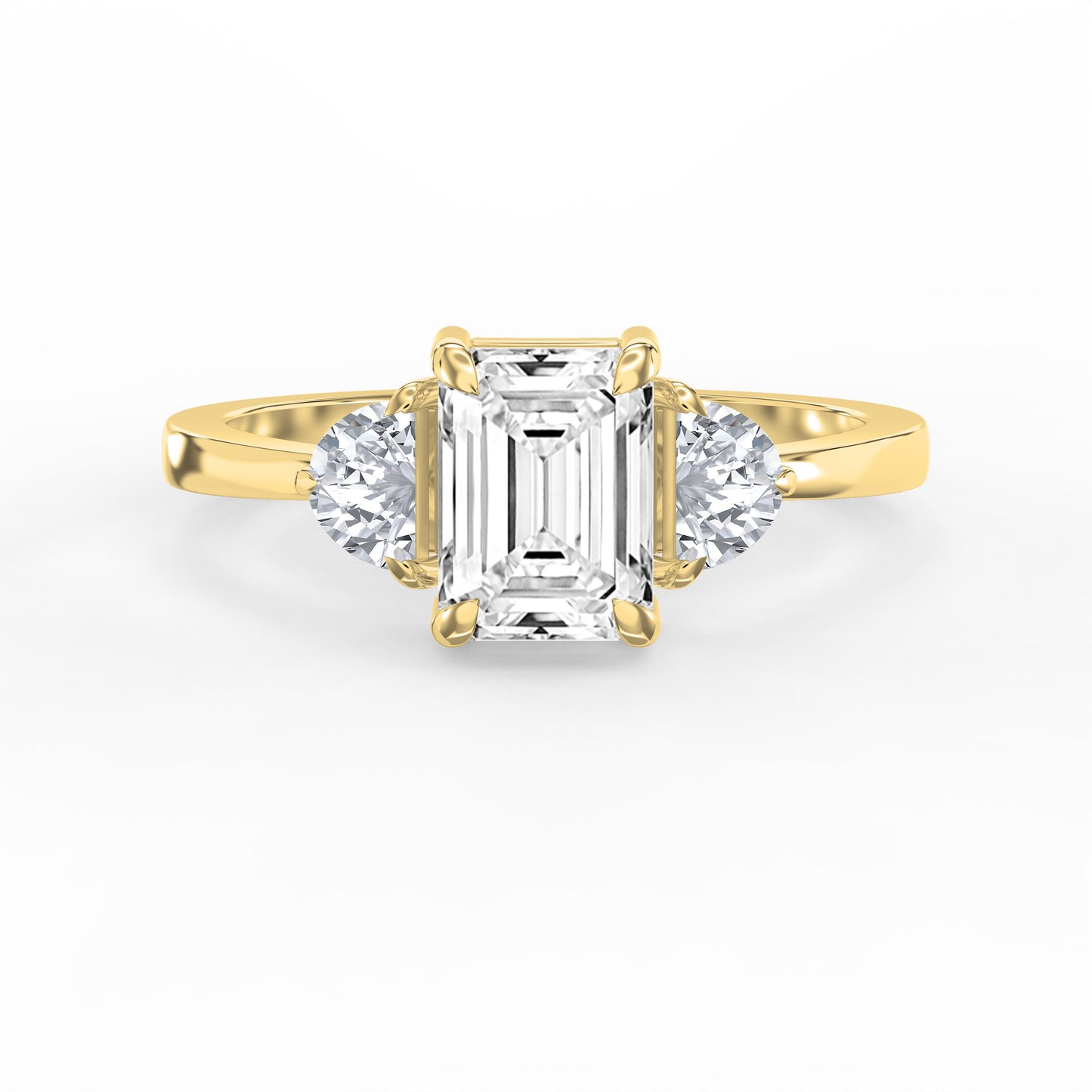 Legacy Line Emerald Ring